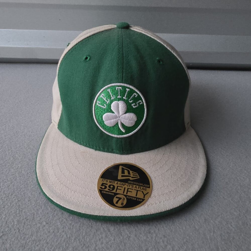 59FIFTY New Era - NBA Boston Celtics Cap - Hat - Embroidered